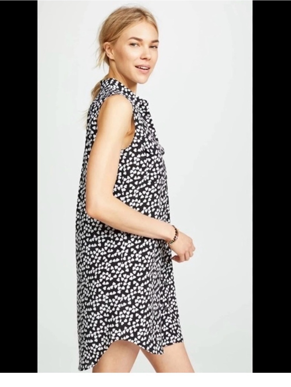 Equipment Endless Hearts print Shirt Dress